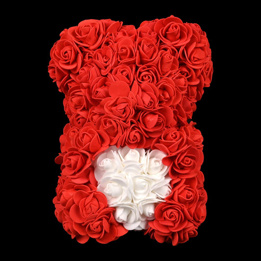 Love Heart Rose Bear™